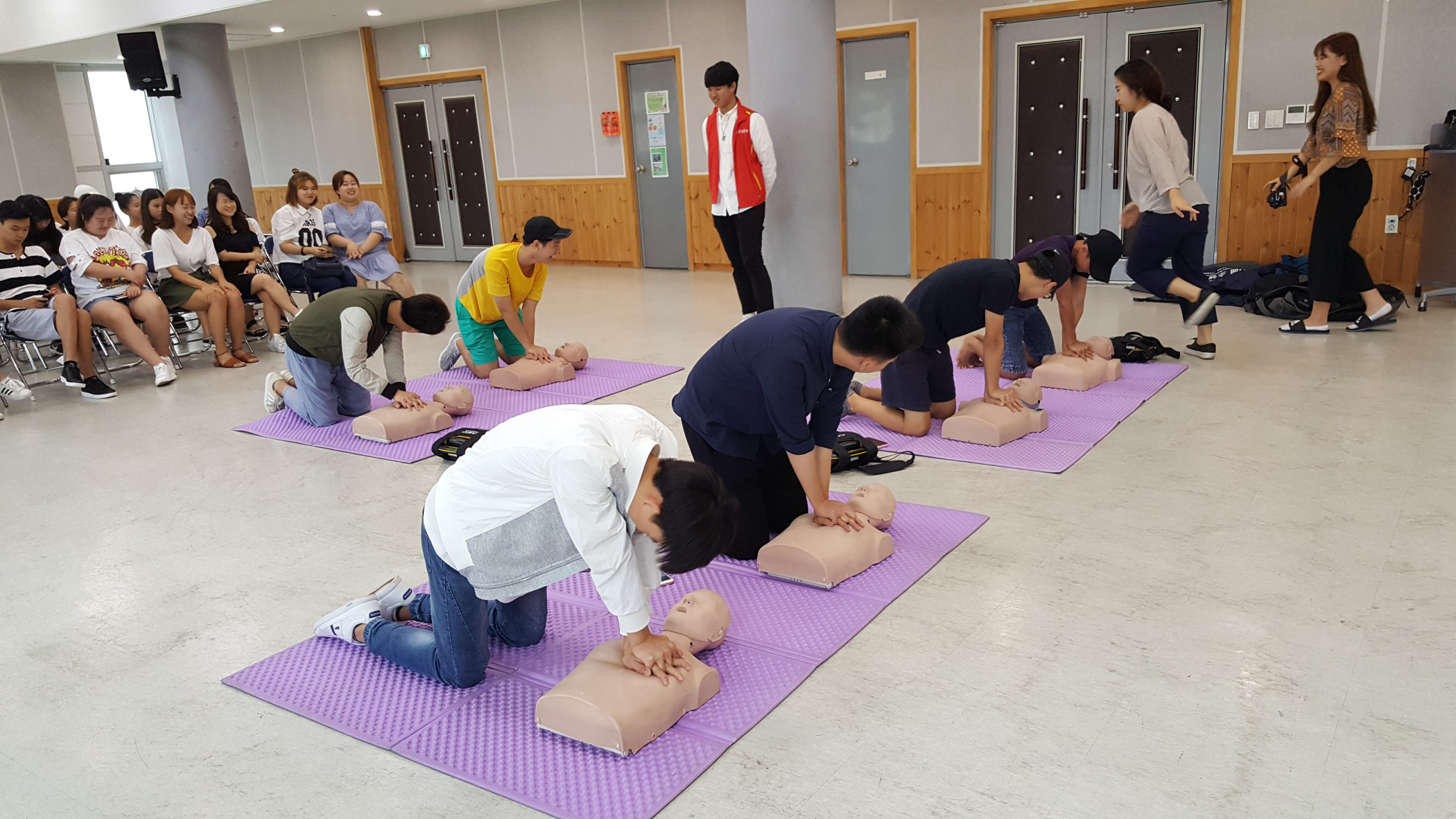 원곡보건지소, 다문화 주민 심폐소생술 및 응급처치 교육 실시
