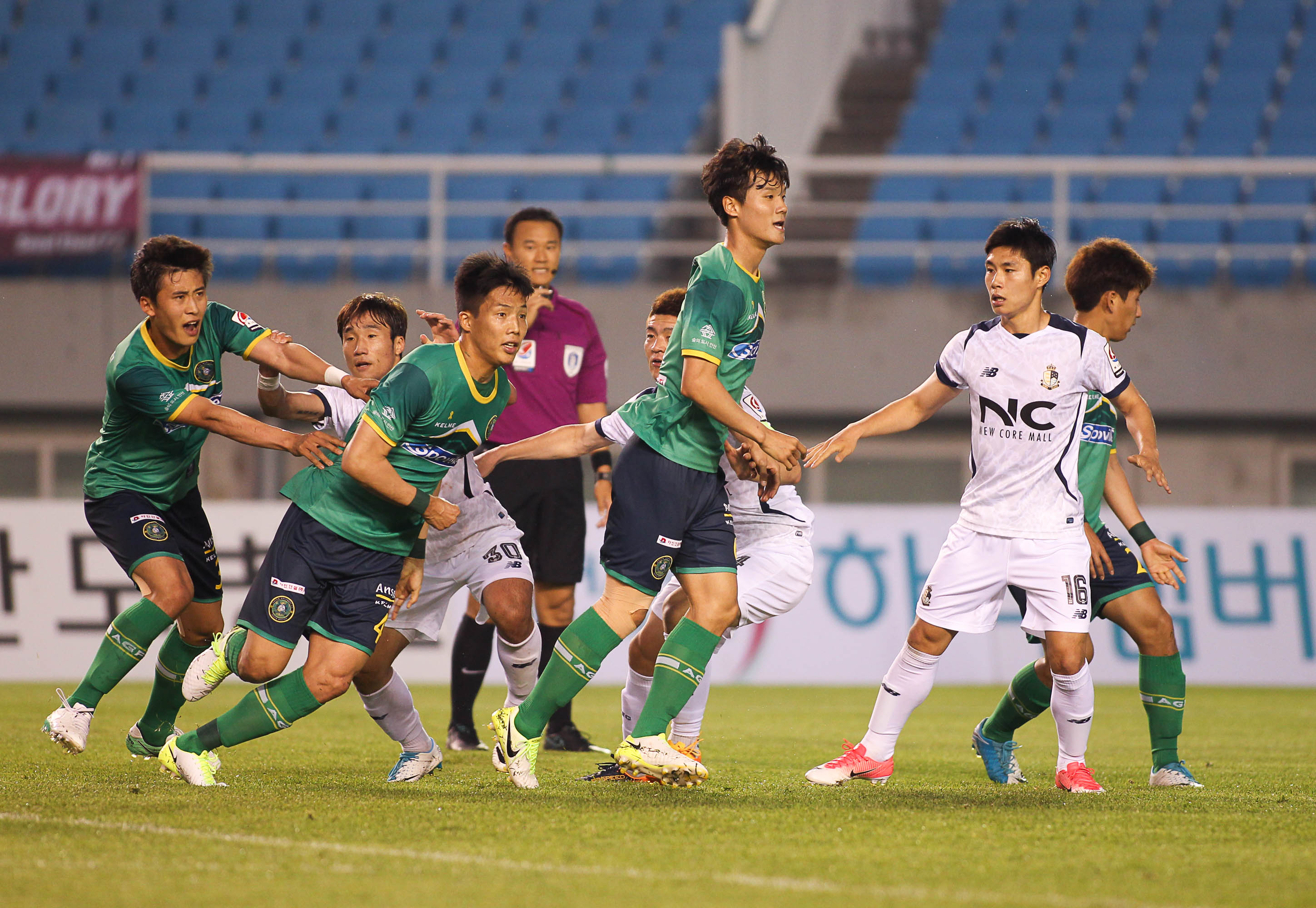 10.21.(토) 안산그리너스 FC 홈 마지막 경기(만명 Day)