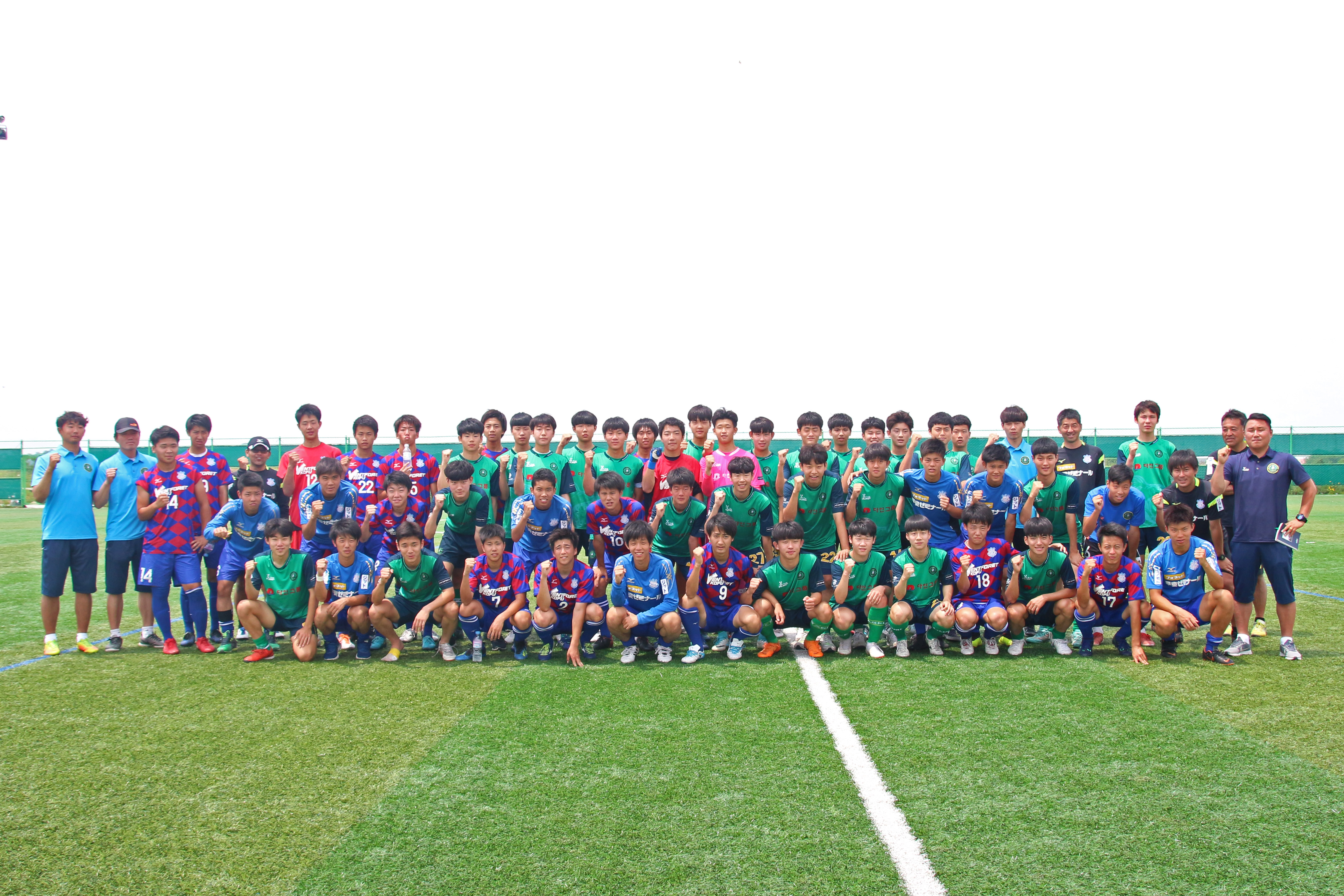 안산, 반포레 고후 U-18팀 초청해 축구 교류 이어나가다
