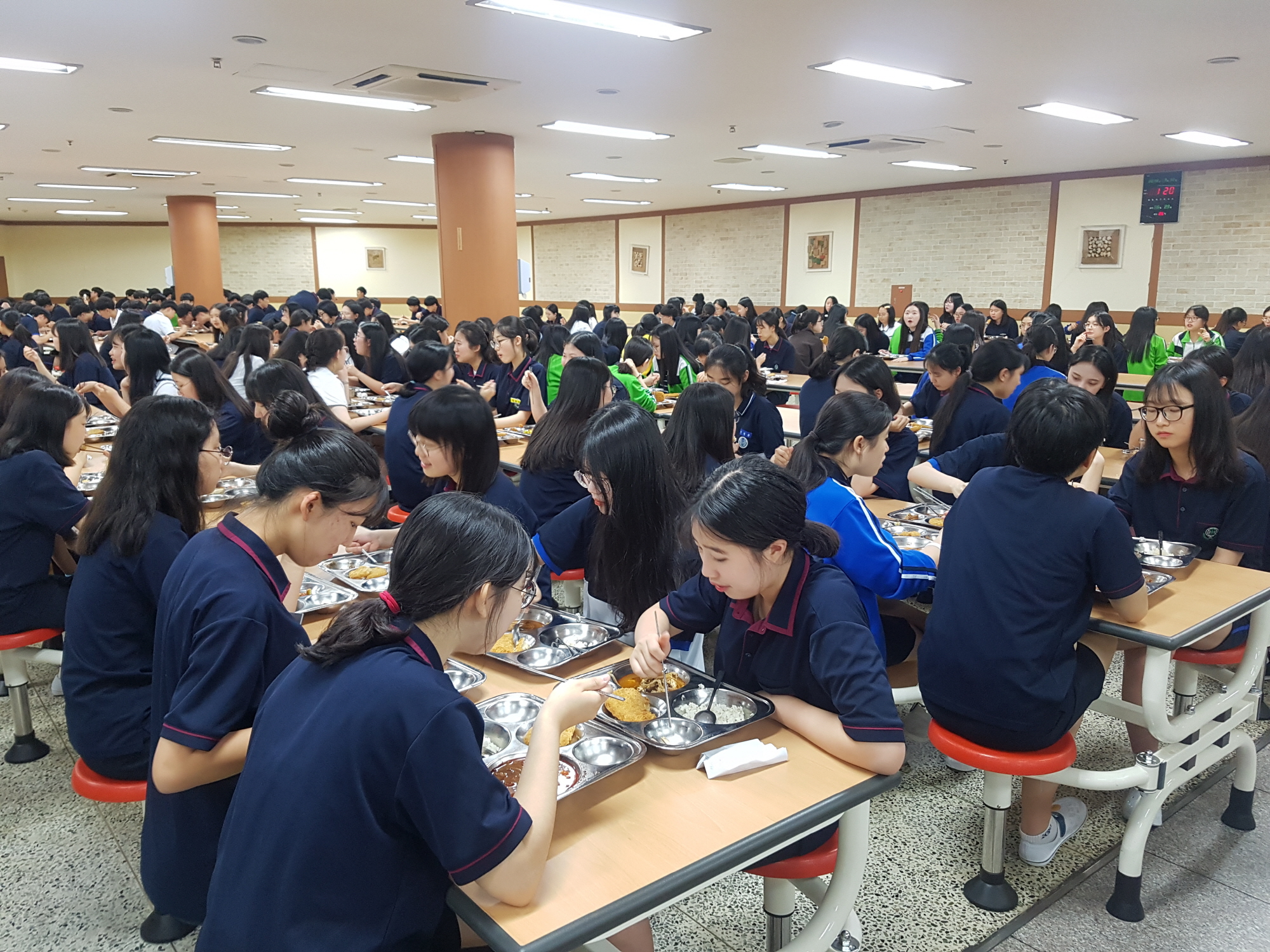 안산시, 고등학교 무상급식 확대 시행