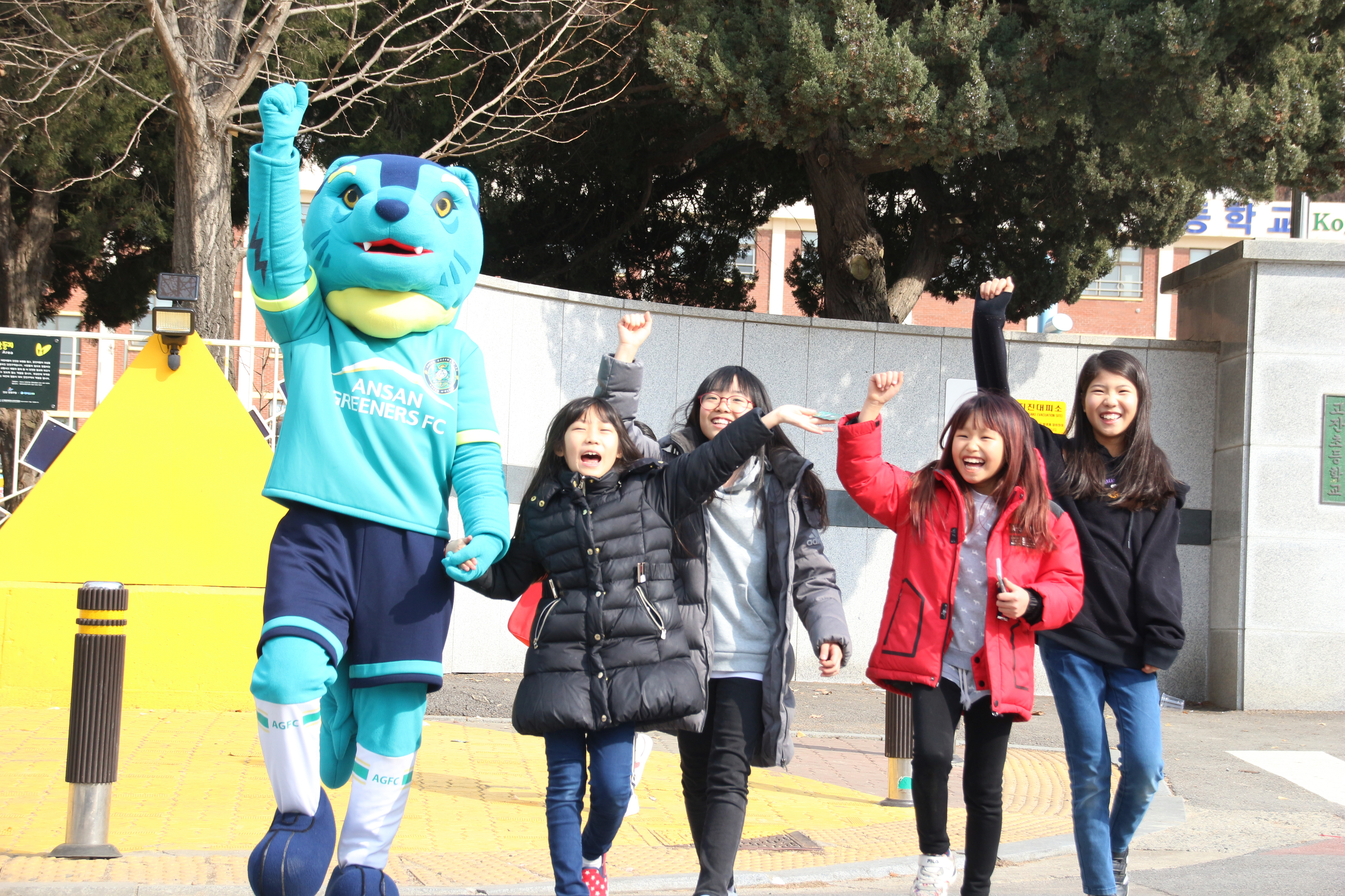 가장 팬 친화적인 구단 선정 안산, '팬 프렌들리 클럽' 수상