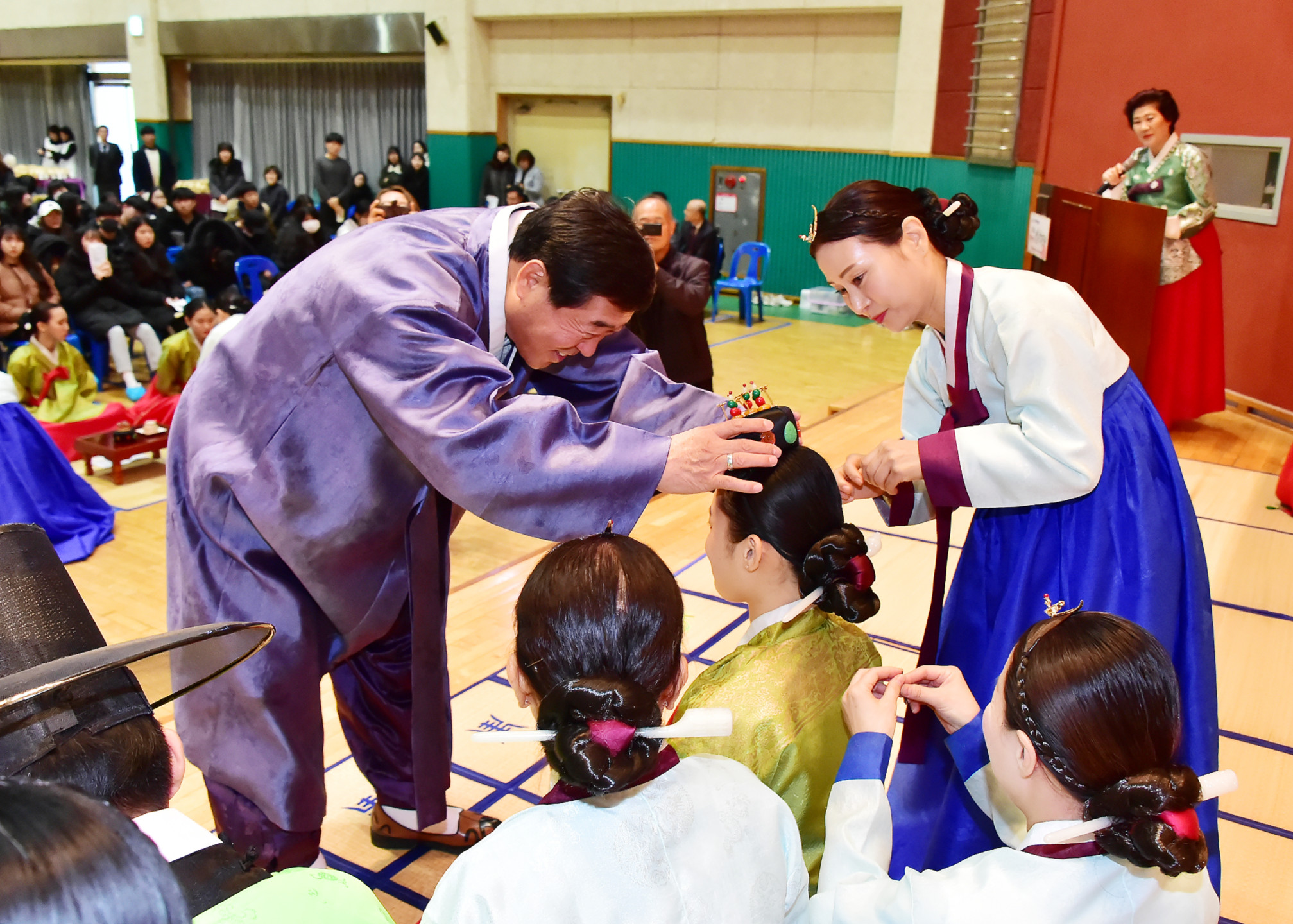 안산시, 찾아가는 전통성년례 개최
