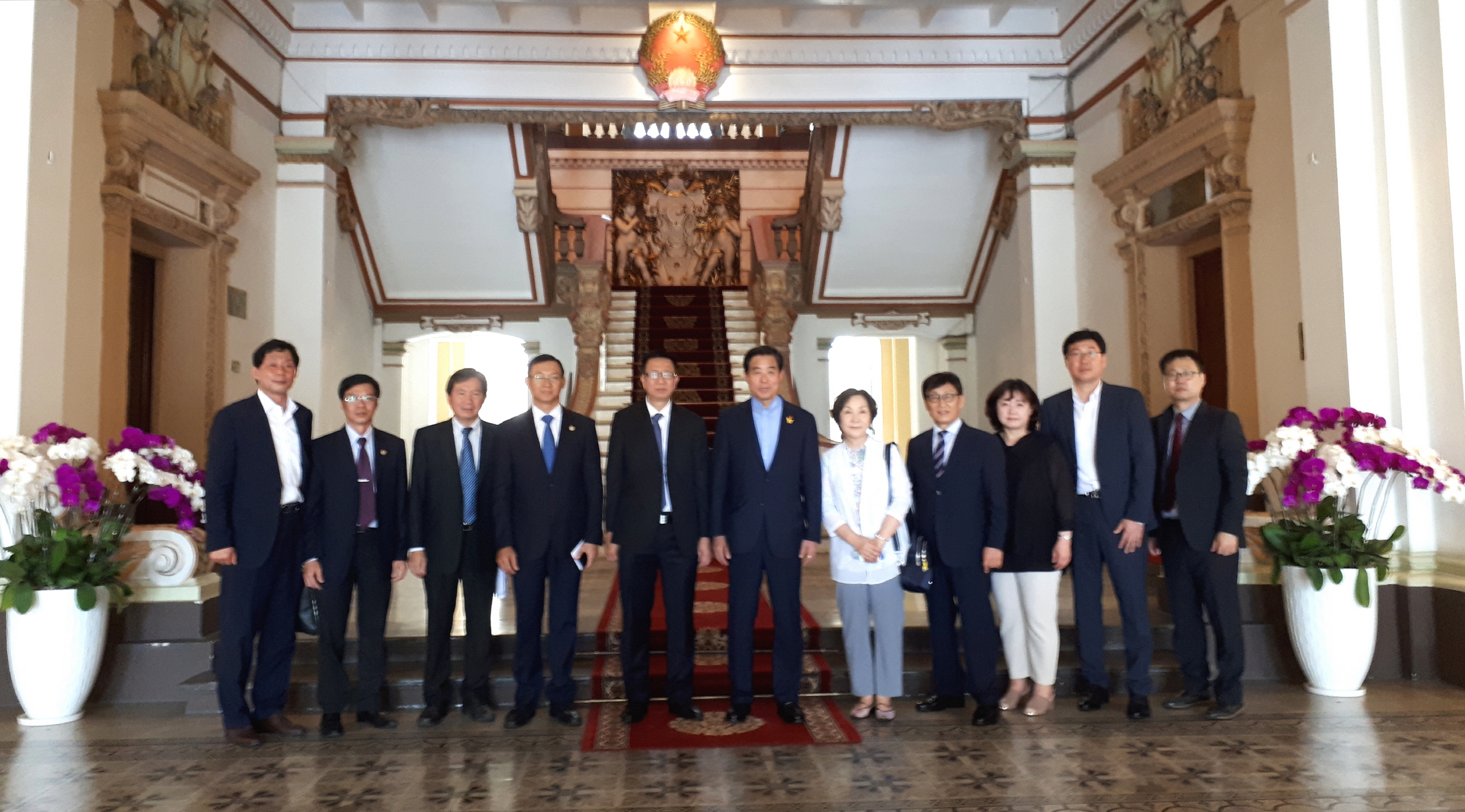 윤화섭 안산시장, 호치민시 인민의회와 스마트시티 논의