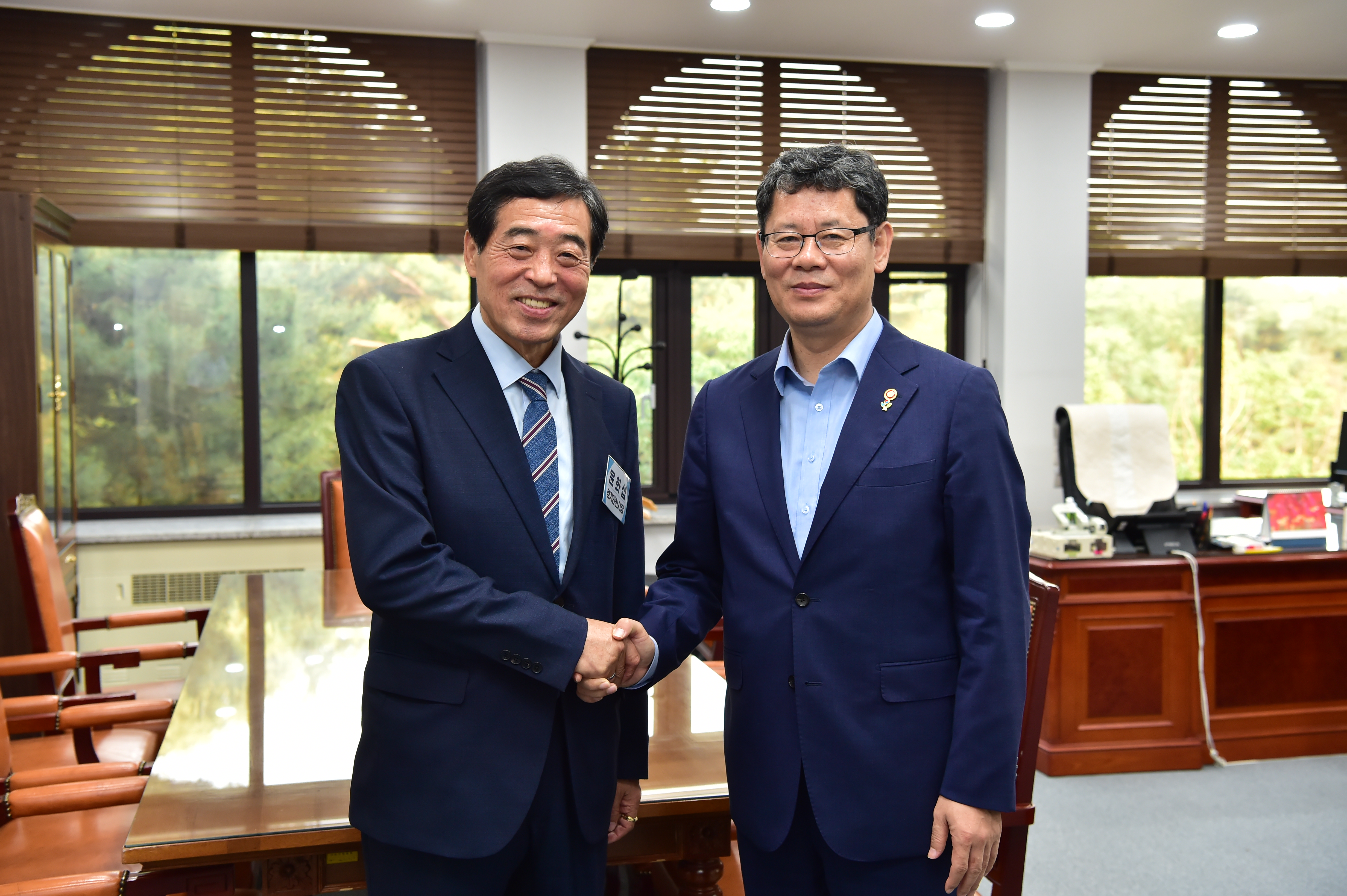 윤화섭 시장“남북교류협력 사업 통일부와 함께 추진한다”