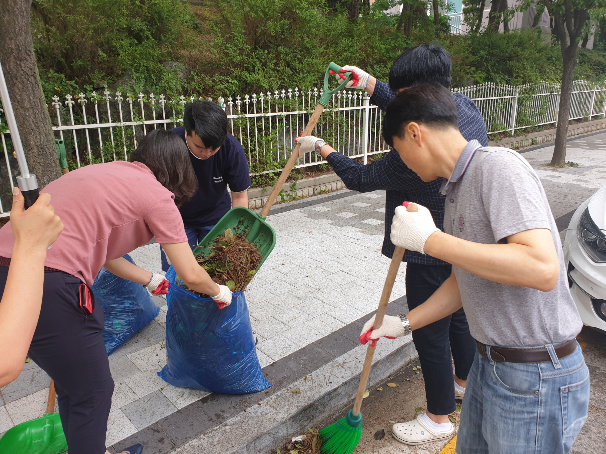 초지동, 추석맞이 국토대청결 운동 실시