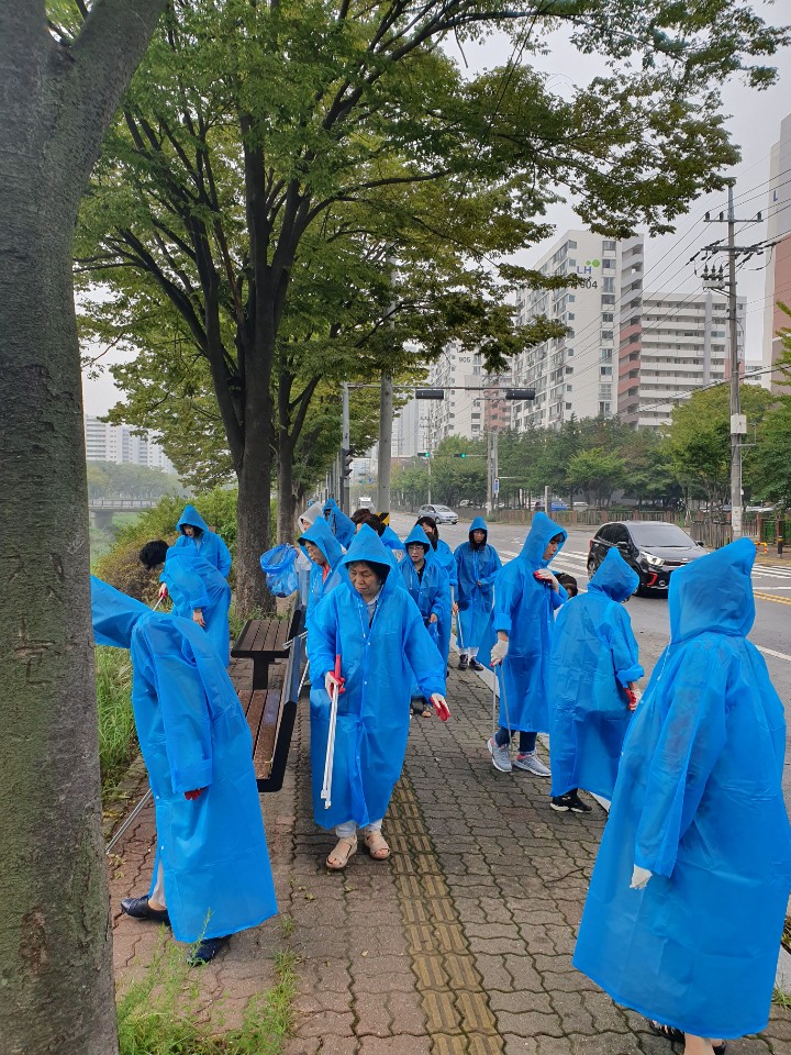 중앙동, 추석 손님맞이 국토대청결운동 실시