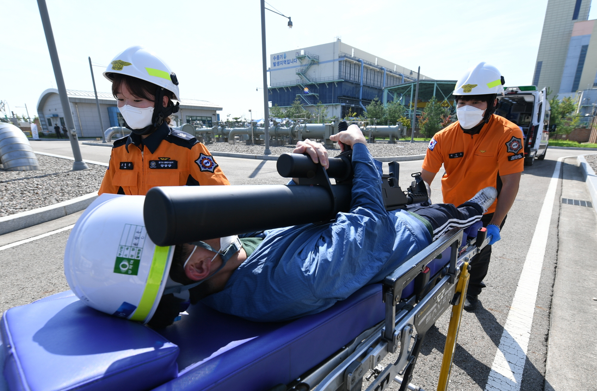 안산시, 드론테러 대응 훈련 실시…비상상황 대응 역량 강화 위해