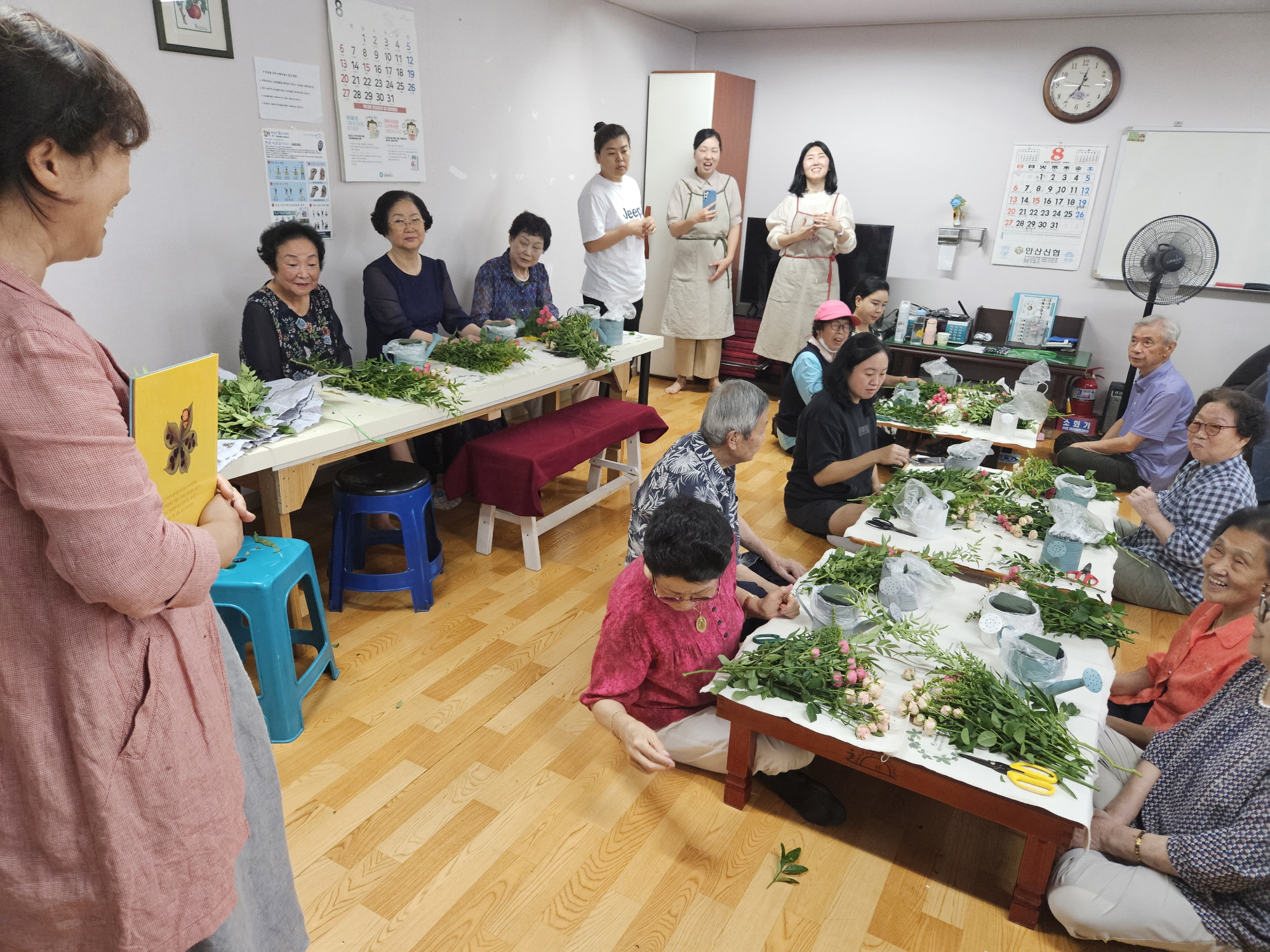 안산시 백운동 주민자치회, 효가 피어나는 마을