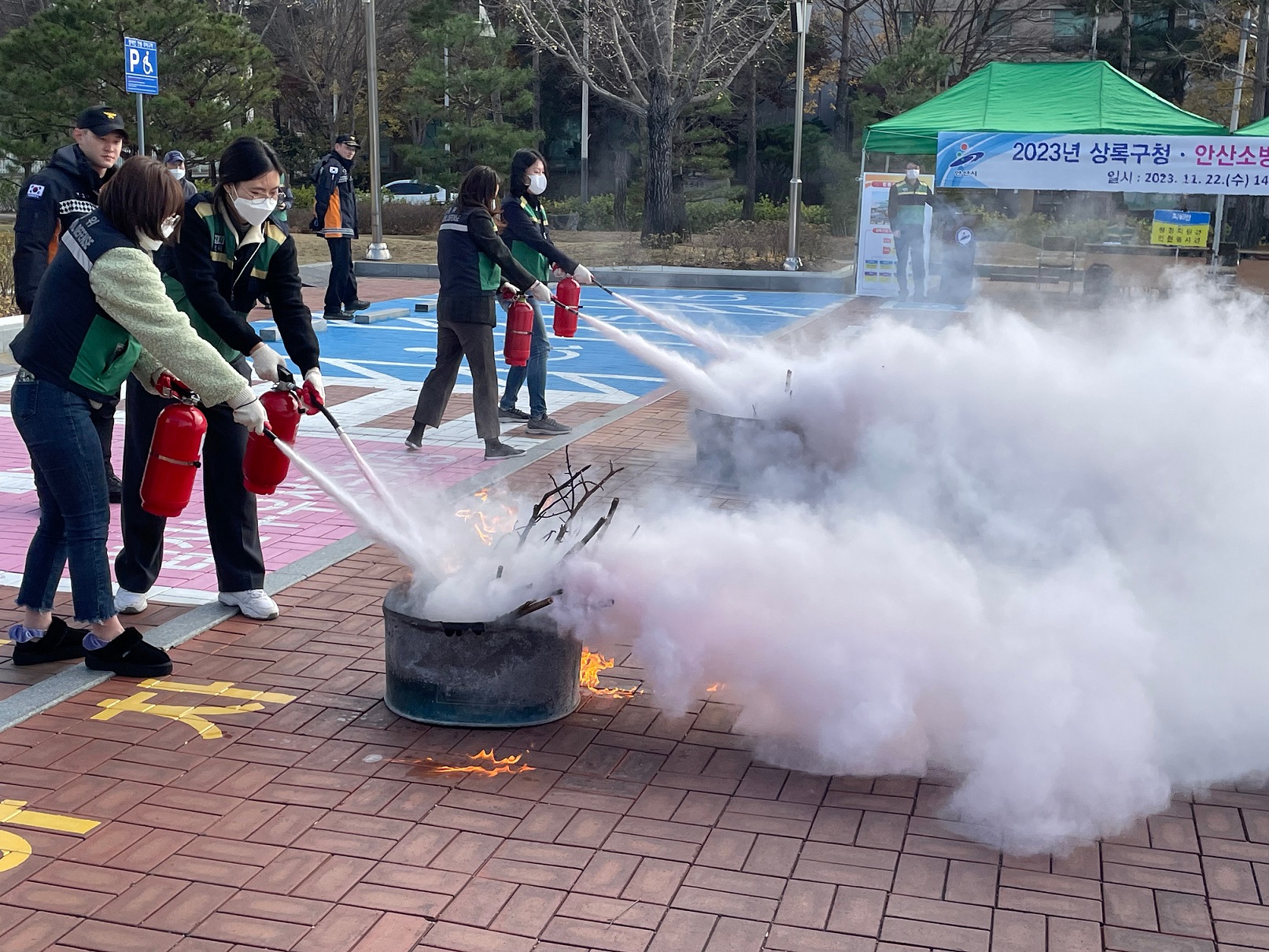 안산시 상록구, 화재상황 대비 합동 소방훈련 실시