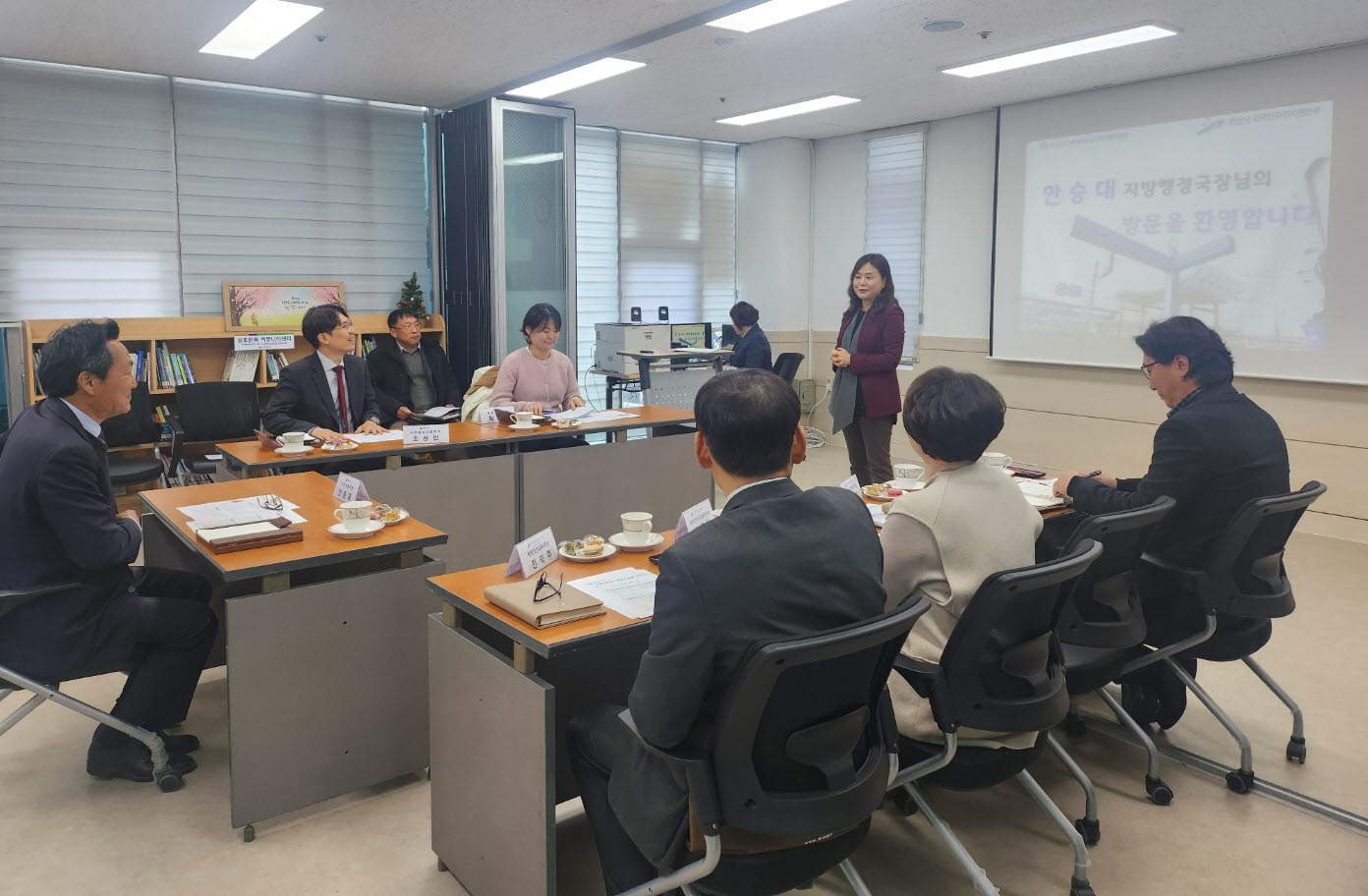 행정안전부 지방행정국장, 선진 정책 벤치마킹 차 안산시 방문