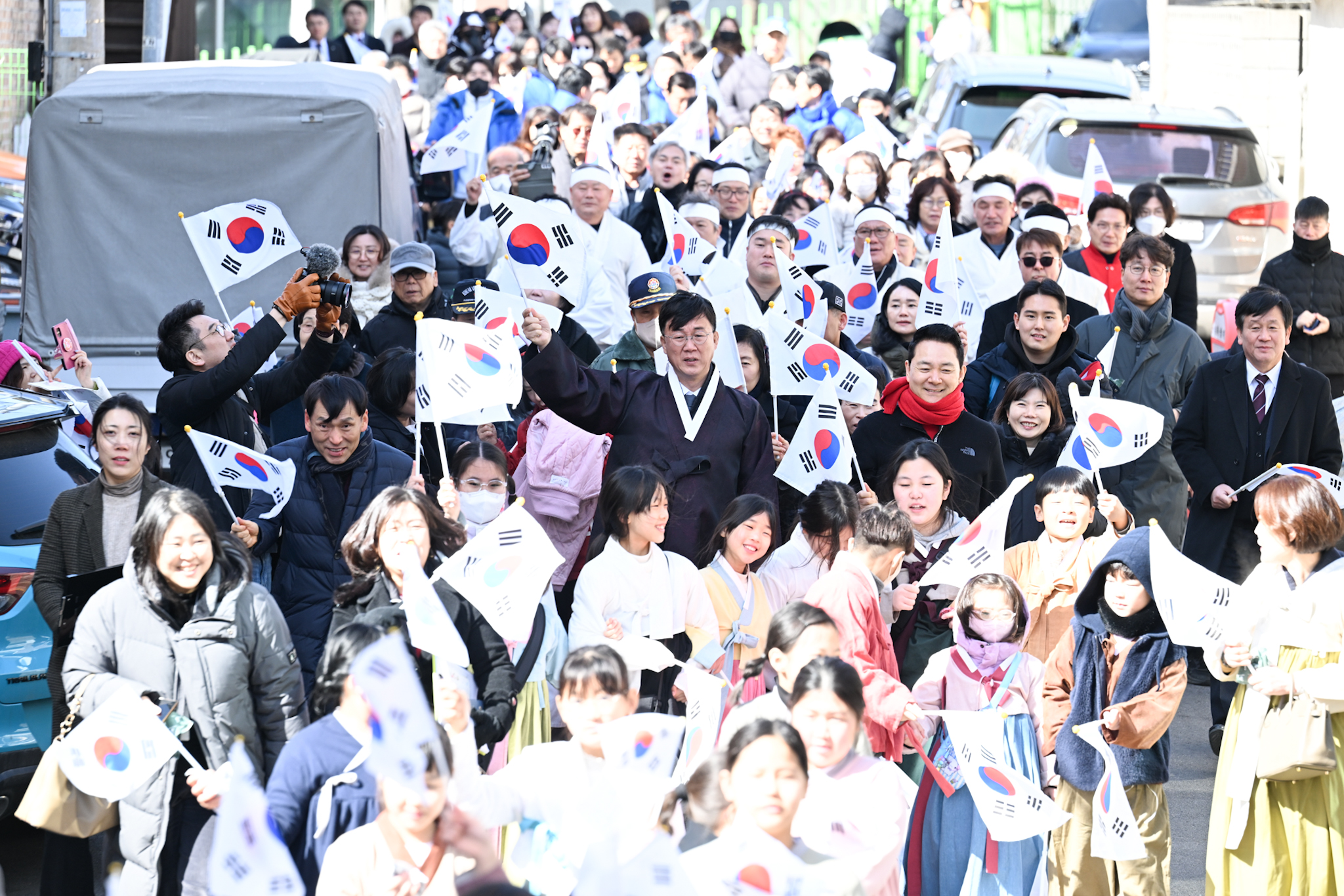 안산시 제105주년 3·1절 기념식… 시민과 함께 만세 삼창