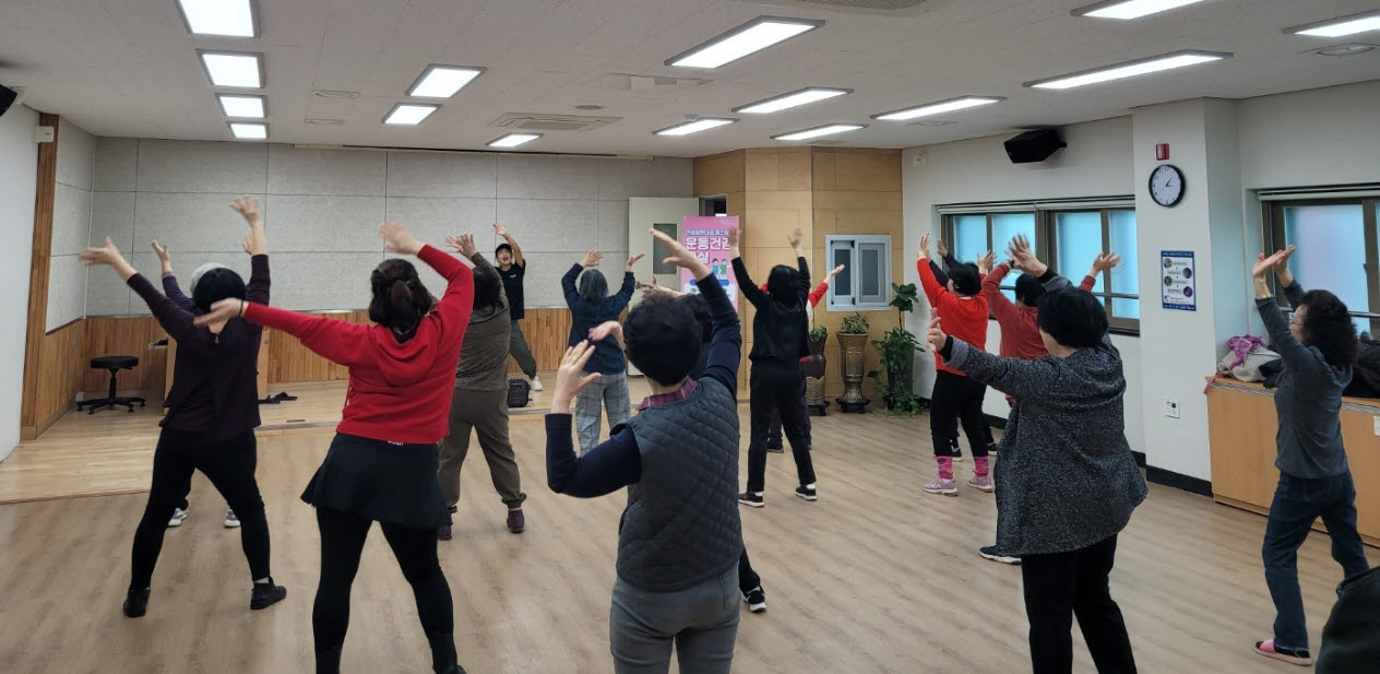 안산시 수암보건지소, 만성질환 타파 원스톱 운동건강교실 운영