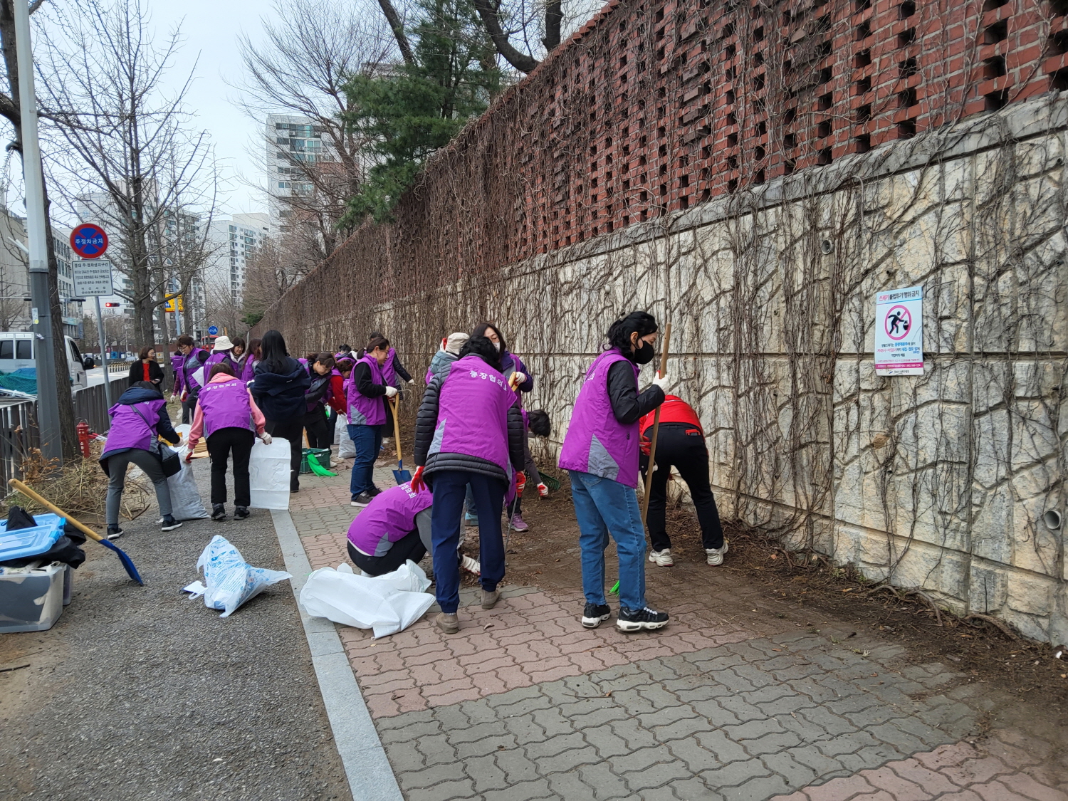 안산시 성포동 통장협의회, 봄맞이 환경정비활동