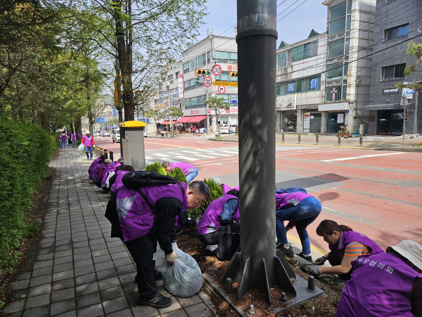 안산시 일동, 안산국제거리극축제 손님맞이 우리동네 대청소