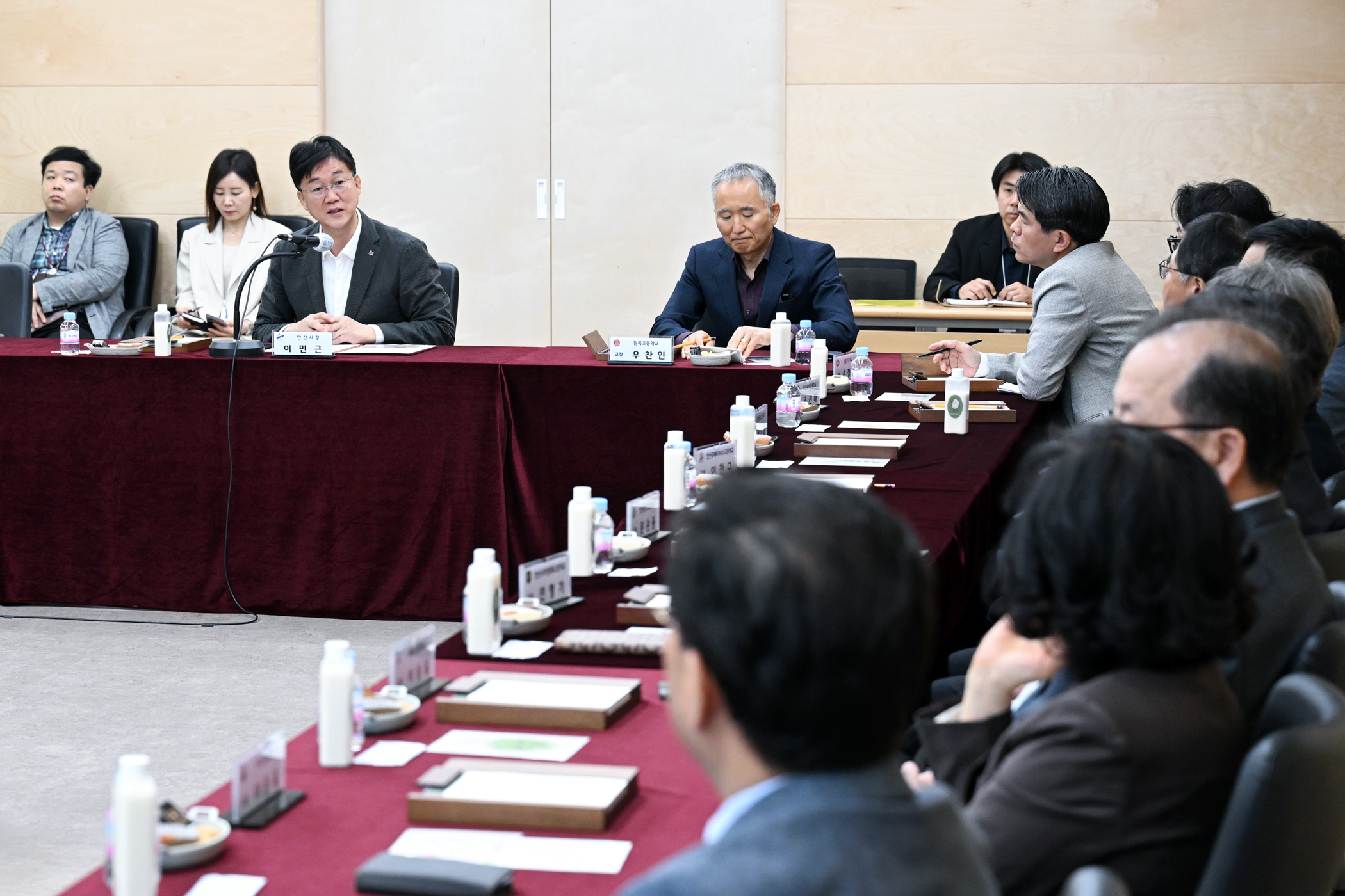 안산시, 관내 고등학교장들과 간담회…“미래 인재 육성 소통”