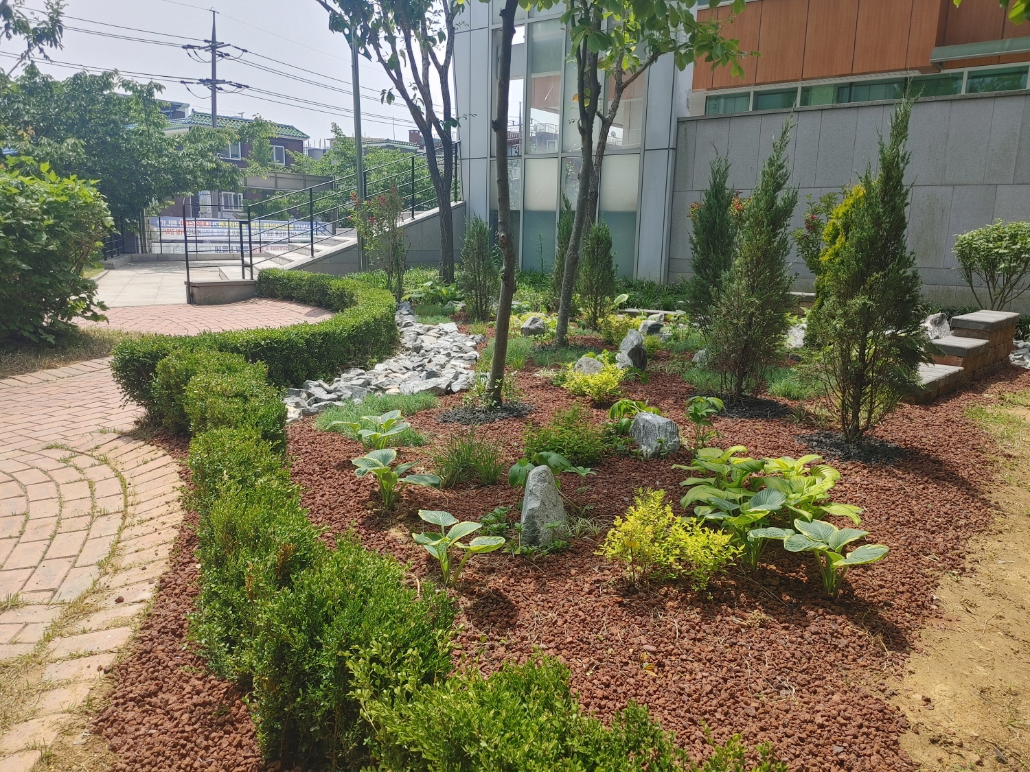 안산시 원곡동 주민자치회, 주민자치센터 옆 쌈지공원 조성