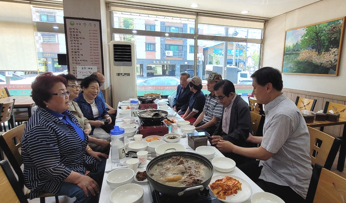 안산시 선부2동, 경로당 회장단과 소통 간담회