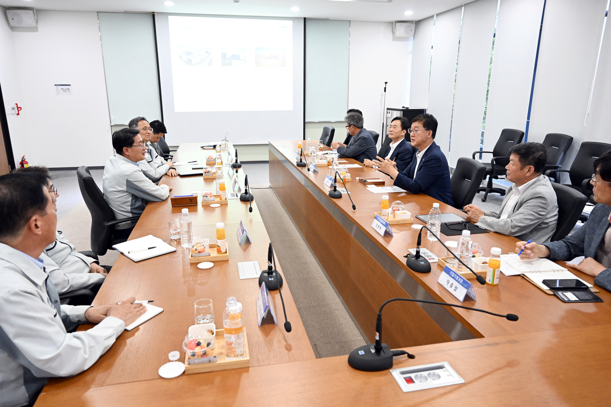 이민근 안산시장, 기업 SOS 이동 시장실 운영… 현장 애로사항 청취