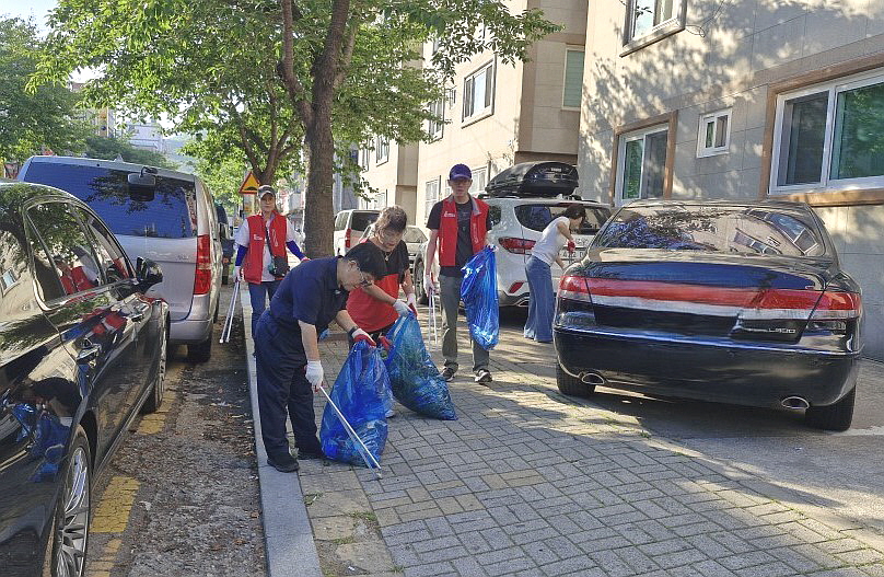 안산시 부곡동, 쓰(레기)담(기)운동 추진