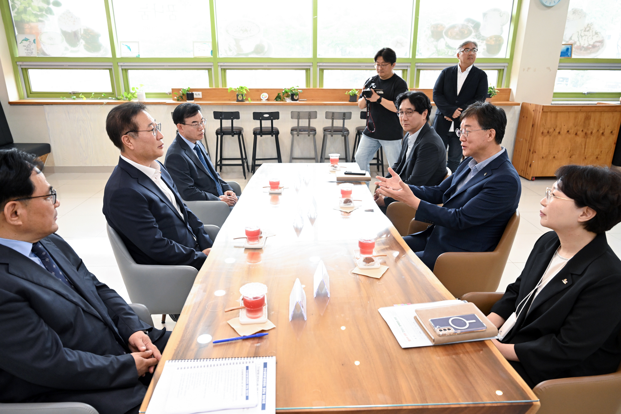 이민근 시장, 안산시 방문한 박성재 법무부장관과 이민정책 현안 논의