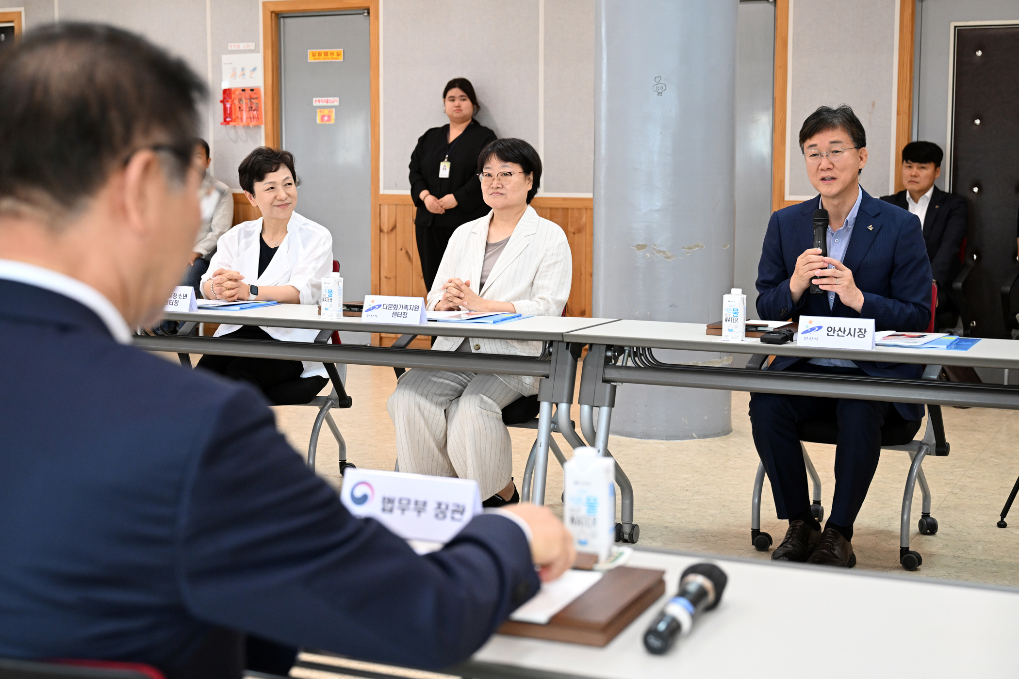 이민근 시장, 안산시 방문한 박성재 법무부장관과 이민정책 현안 논의