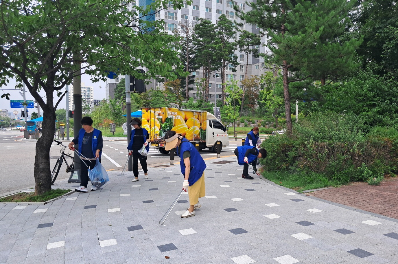 안산시 성포동 바르게살기위원회, 환경정화활동 전개