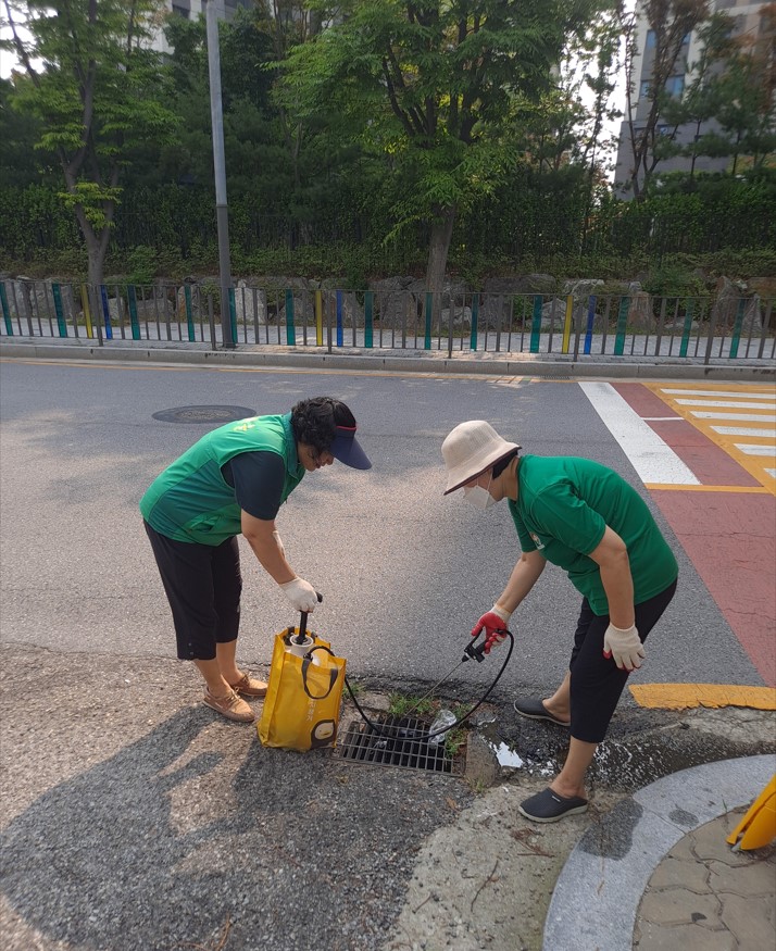 안산시 선부1동 새마을부녀회, 하절기 감염병 예방 대비 집중 방역