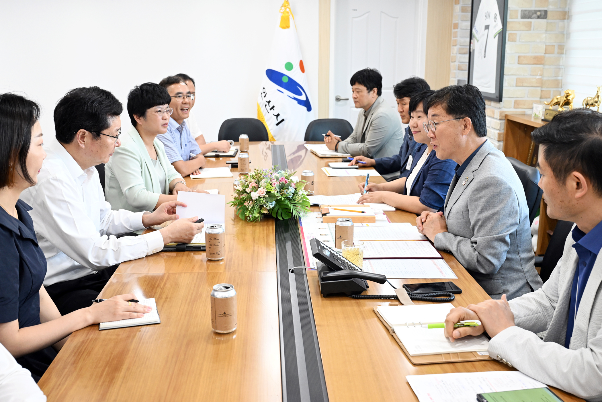 안산시, 중국 장쑤성 염성市 사절단 영접… 경제협력 기틀 다져