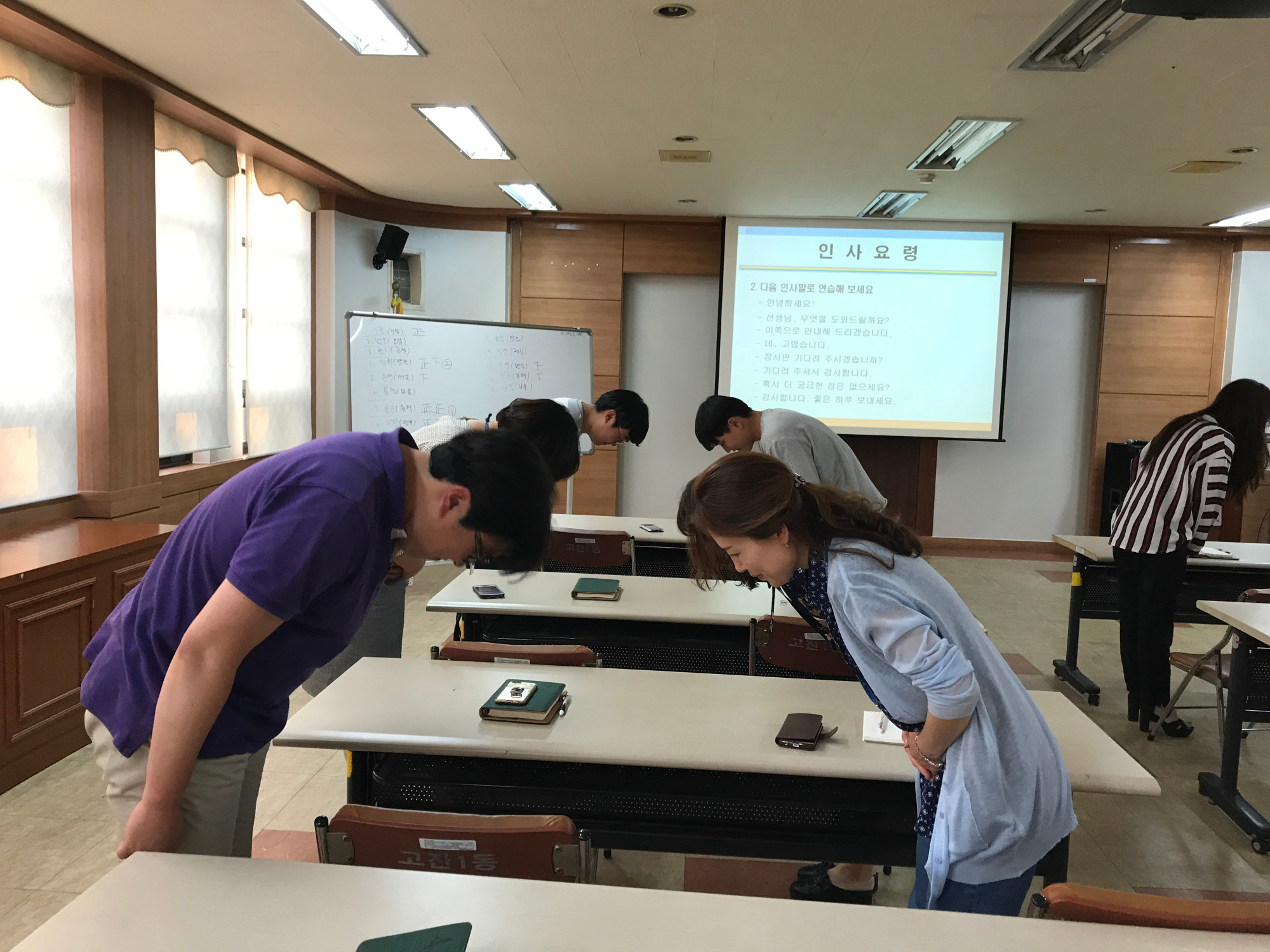 고잔1동「안녕하세요! 인사캠페인」실시