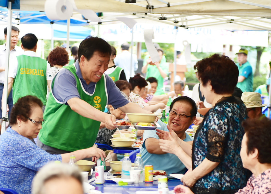 안산동 새마을협회, 어르신 복맞이‘효잔치’개최