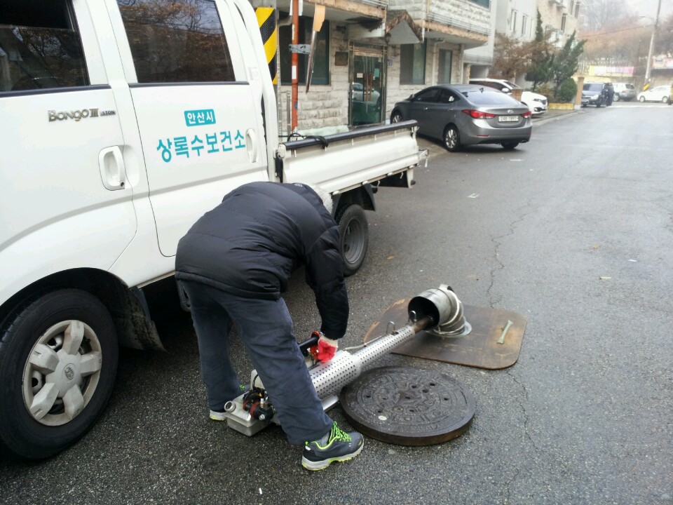 상록보건소 월동모기 집중 방역소독 실시