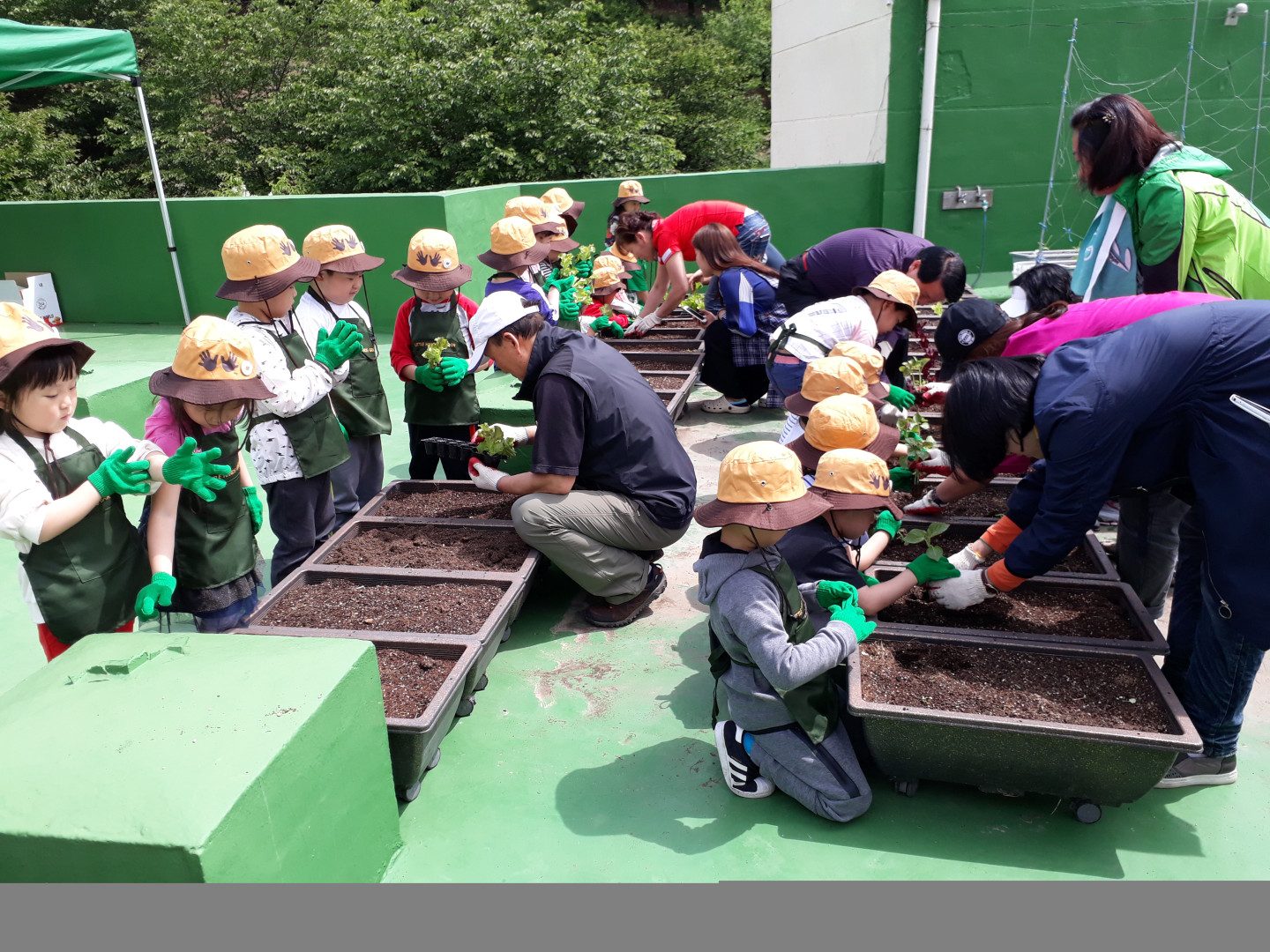 성포동 주민자치위원회, 어린이 도시농업학교 옥상텃밭 자연학습장 새단장