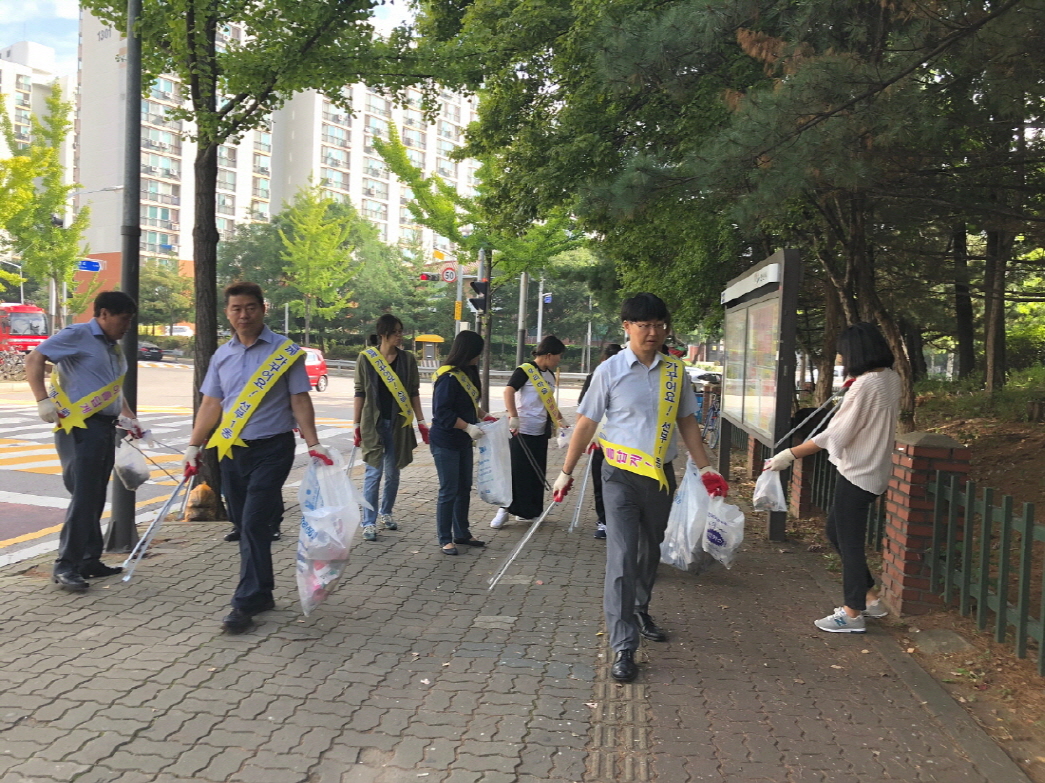 선부1동, 추석맞이 국토대청결운동 실시